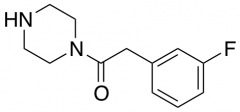 2-(3-fluorophenyl)-1-(piperazin-1-yl)ethan-1-one