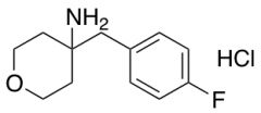 4-[(4-Fluorophenyl)methyl]oxan-4-amine Hydrochloride