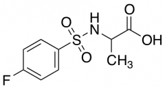 2-{[(4-Fluorophenyl)sulfonyl]amino}propanoic Acid