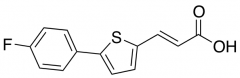 3-[5-(4-Fluorophenyl)thiophen-2-yl]prop-2-enoic Acid