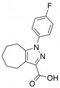 1-(4-Fluorophenyl)-1H,4H,5H,6H,7H,8H-cyclohepta[c]pyrazole-3-carboxylic Acid
