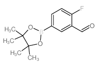 4-Fluoro-3-formylphenylboronic acid, pinacol ester