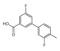 5-Fluoro-3-(3-fluoro-4-methylphenyl)benzoic acid
