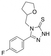 5-(4-Fluorophenyl)-4-(oxolan-2-ylmethyl)-4H-1,2,4-triazole-3-thiol
