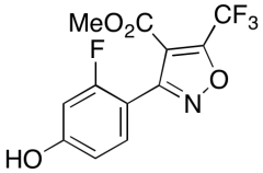 3-(2-Fluoro-4-hydroxyphenyl)-5-(trifluoromethyl)-4-Isoxazolecarboxylic Acid Methyl Ester