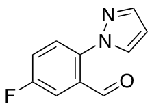 5-Fluoro-2-(1H-pyrazol-1-yl)benzaldehyde