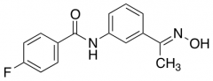 4-Fluoro-N-{3-[1-(hydroxyimino)ethyl]phenyl}benzamide
