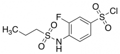 3-Fluoro-4-(propane-1-sulfonamido)benzene-1-sulfonyl Chloride