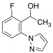 1-[2-Fluoro-6-(1H-pyrazol-1-yl)phenyl]ethan-1-ol
