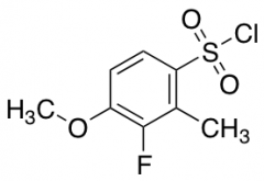 3-fluoro-4-methoxy-2-methylbenzene-1-sulfonyl chloride