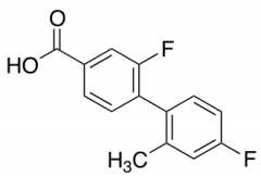 3-fluoro-4-(4-fluoro-2-methylphenyl)benzoic acid