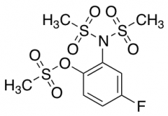 4-fluoro-2-(N-methanesulfonylmethanesulfonamido)phenyl methanesulfonate