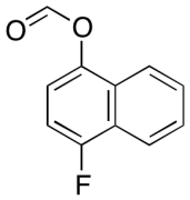 4-Fluoro-1-naphthalenol 1-Formate