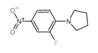 1-(2-Fluoro-4-nitrophenyl)pyrrolidine