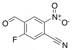 5-fluoro-4-formyl-2-nitrobenzonitrile