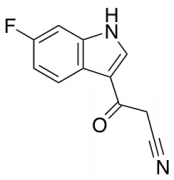 3-(6-fluoro-1H-indol-3-yl)-3-oxopropanenitrile