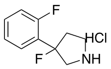 3-fluoro-3-(2-fluorophenyl)pyrrolidine Hydrochloride