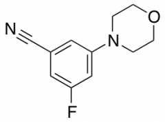 3-fluoro-5-(morpholin-4-yl)benzonitrile