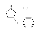 3-(4-Fluorophenoxy)pyrrolidine hydrochloride