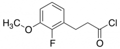 3-(2-fluoro-3-methoxyphenyl)propanoyl chloride