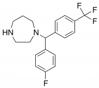 1-((4-Fluorophenyl)[4-(trifluoromethyl)phenyl]methyl)-1,4-diazepane