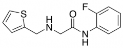 N-(2-Fluorophenyl)-2-[(thiophen-2-ylmethyl)amino]acetamide