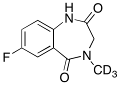 7-Fluoro-3,4-dihydro-4-methyl-1H-1,4-benzodiazepine-2,5-dione-d3