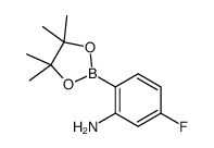 5-Fluoro-2-(4,4,5,5-tetramethyl-1,3,2-dioxaborolan-2-yl)benzenamine