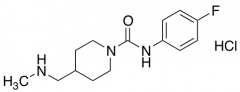 N-(4-fluorophenyl)-4-[(methylamino)methyl]piperidine-1-carboxamide hydrochloride