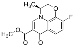 (3S)-10-Fluoro-2,3-dihydro-3-methyl-7-oxo-7H-pyrido[1,2,3-de]-1,4-benzoxazine-6-carboxylic