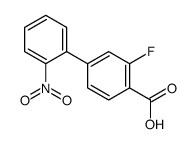2-Fluoro-4-(2-nitrophenyl)benzoic acid