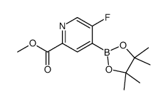 5-Fluoro-2-(methoxycarbonyl)pyridine-4-boronic acid, pinacol ester