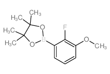 2-(2-Fluoro-3-methoxyphenyl)-4,4,5,5-tetramethyl-1,3,2-dioxaborolane