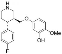 (3S-trans)-5-[[4-(4-Fluorophenyl)-3-piperidinyl]methoxy]-2-methoxyphenol(Paroxetine Metab