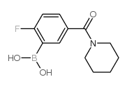 2-Fluoro-5-(piperidine-1-carbonyl)phenylboronic acid