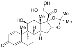 (11&beta;,16&alpha;)-9-Fluoro-11,21,21-trihydroxy-16,17-[(1-methylethylidene)bis(o