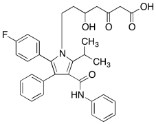 2-(4-Fluorophenyl)-&delta;-hydroxy-5-(1-methylethyl)-&beta;-oxo-3-phenyl-4-[(pheny