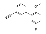 3-(5-Fluoro-2-methoxyphenyl)benzonitrile