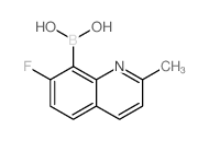 7-Fluoro-2-methylquinoline-8-boronic Acid