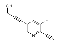 3-Fluoro-5-(3-hydroxyprop-1-yn-1-yl)-picolinonitrile