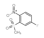 4-Fluoro-2-(methylsulfonyl)nitrobenzene