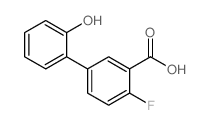 2-Fluoro-5-(2-hydroxyphenyl)benzoic acid