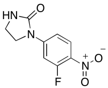 1-​(3-​Fluoro-​4-​nitrophenyl)​-2-​Imidazolidinone,