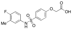 2-(4-(N-(4-Fluoro-3-methylphenyl)sulfamoyl)phenoxy)acetic Acid