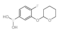 4-Fluoro-3-(tetrahydro-2H-pyran-2-yloxy)phenylboronic acid