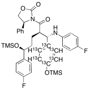 (4S)-3-[(2R,5S)-5-(4-Fluorophenyl)-2-[(S)-[(4-fluorophenyl)amino][4-[(trimethylsilyl)oxy]p
