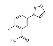 2-Fluoro-5-(thiophen-3-yl)benzoic acid