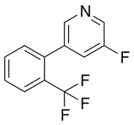 3-Fluoro-5-[2-(trifluoromethyl)phenyl]pyridine