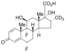 Fluticasone-d3 17&beta;-Carboxylic Acid