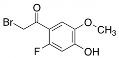 2-Fluoro-4-hydroxy-5-methoxyphenacyl Bromide